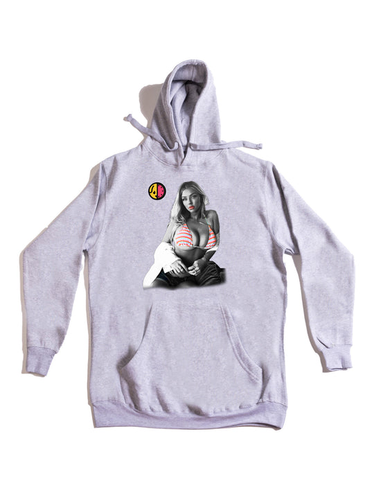 Puppy Melons Model Hoodie
