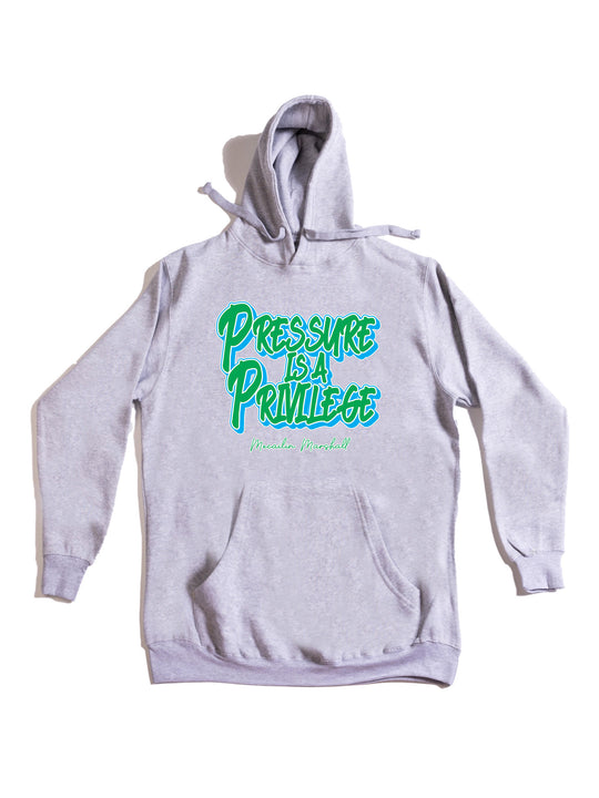 Mecailin Marshall Slogan Hoodie