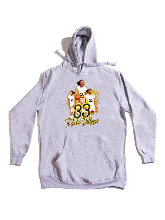 TeYala Delfosse Initials Hoodie