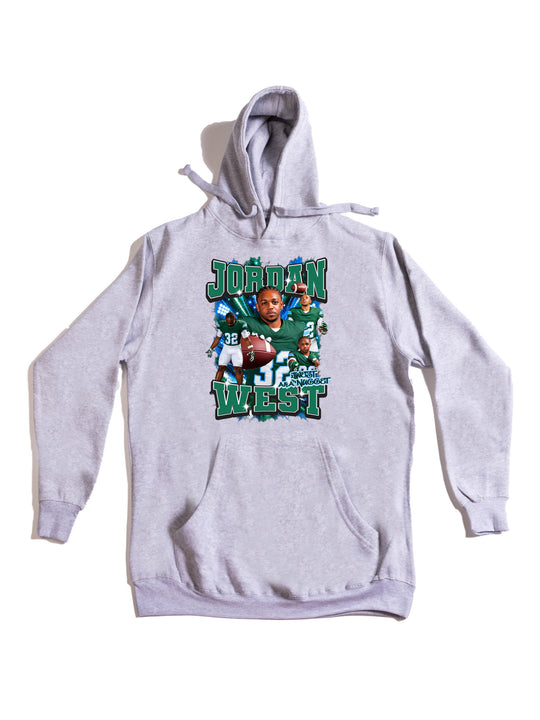 Jordan West Collage Hoodie