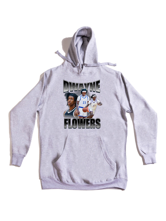 Dwayne Flowers Collage Hoodie