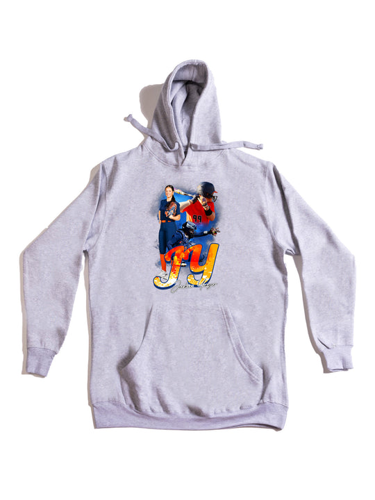 Jackie Yeager Initials Hoodie