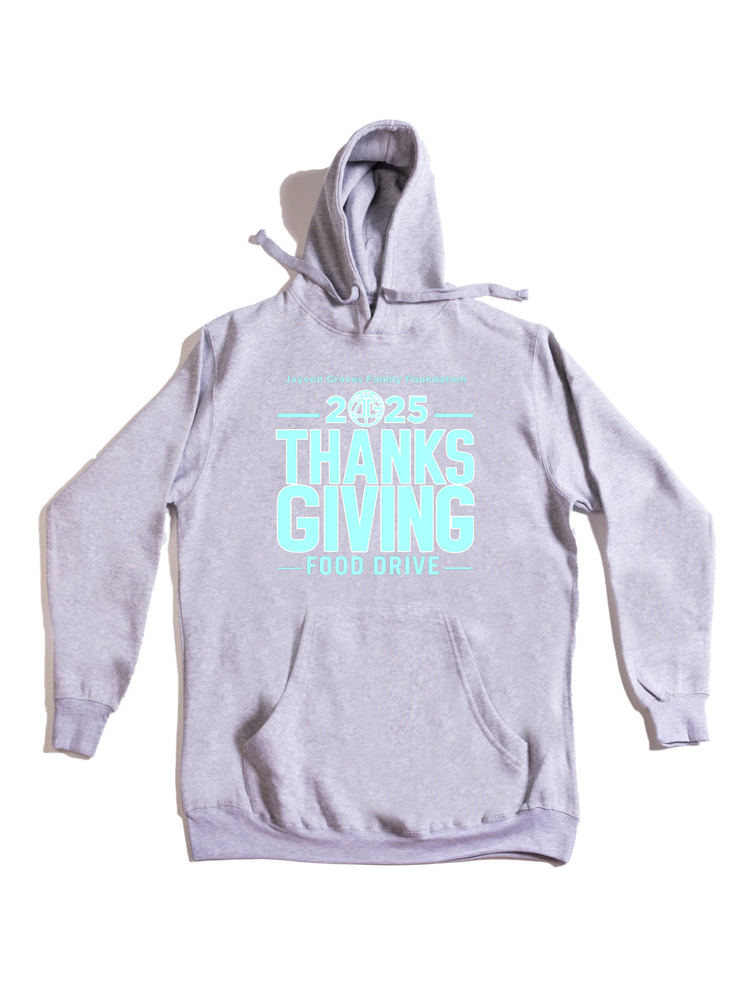 Jayvon Graves Foundation 2025 Thanks Giving Blue R Hoodie