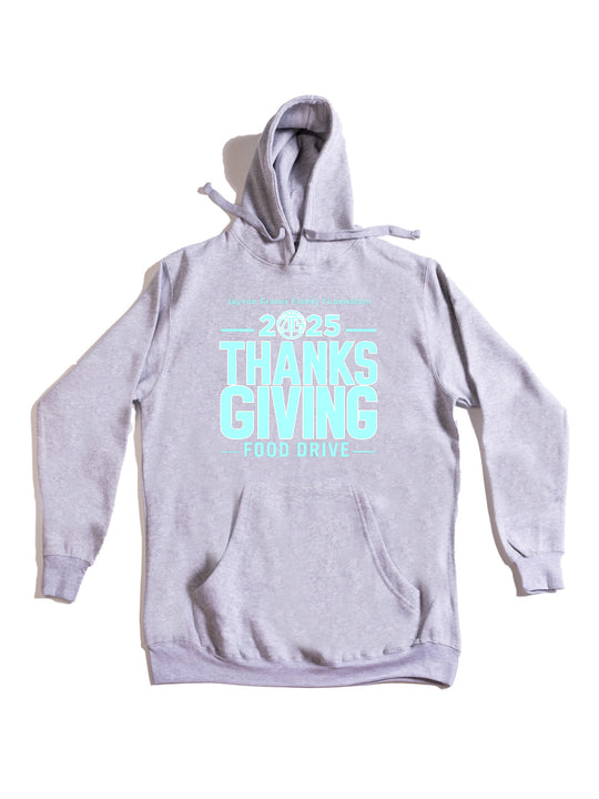 Jayvon Graves Foundation 2025 Thanks Giving Blue R Hoodie