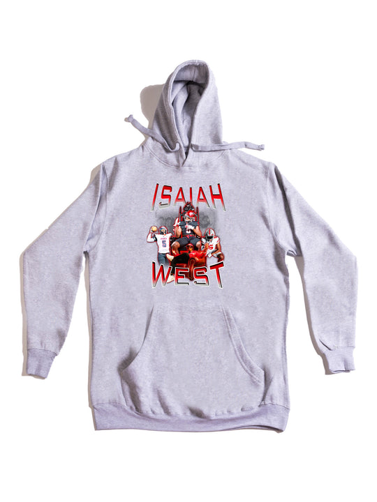 Isaiah West Collage Hoodie