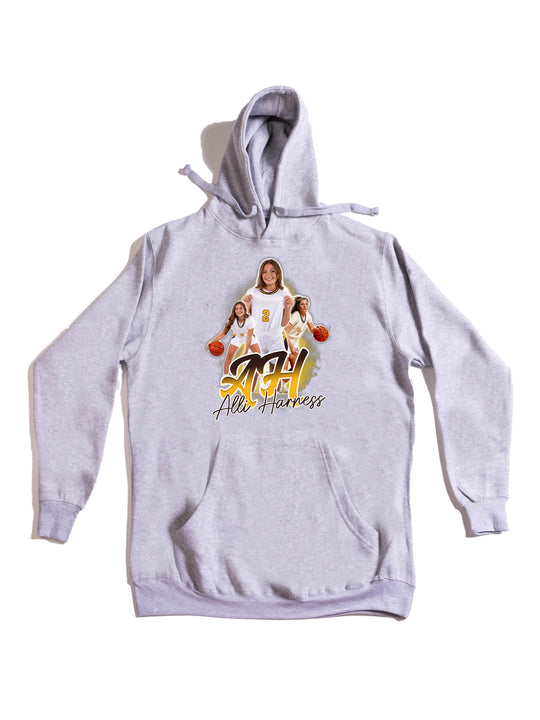 Allison Harness Initials Hoodie