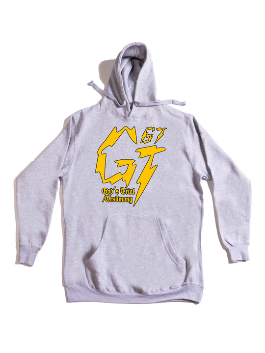 James Glover Tyson Logo Yellow Hoodie