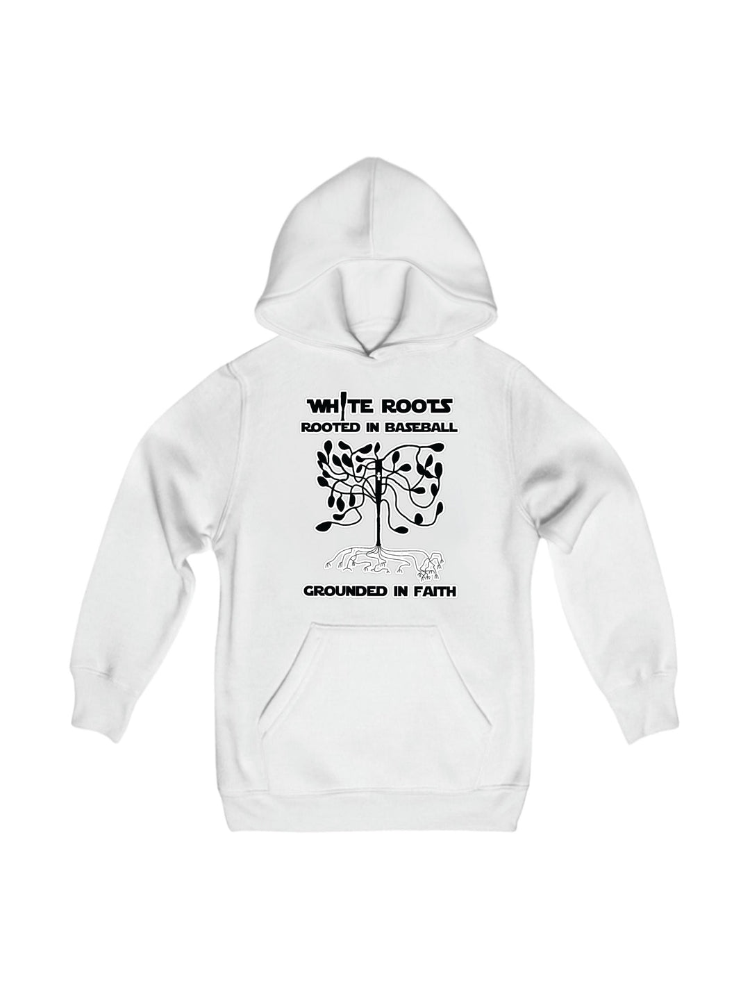 White Roots Youth Hoodie