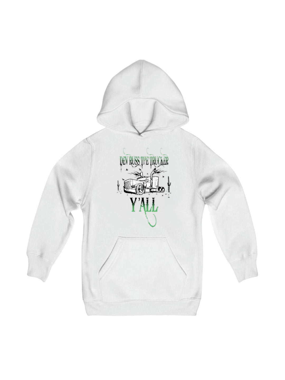 Dev Russ the Trucker Youth Hoodie