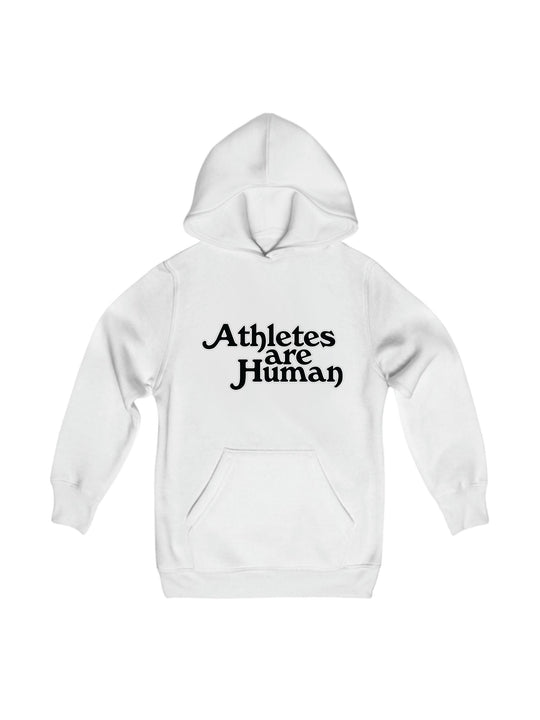 Athletes are Human Youth Hoodie