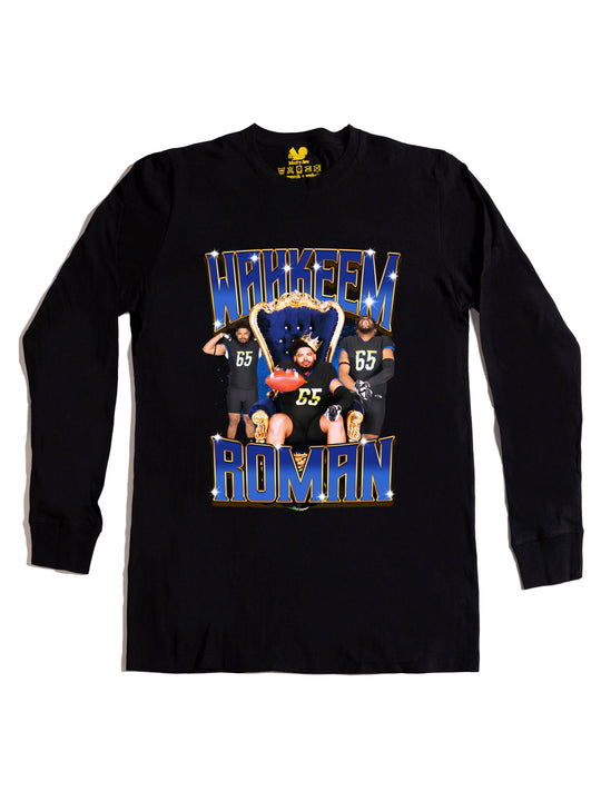 Wahkeem Roman Collage Long Sleeve