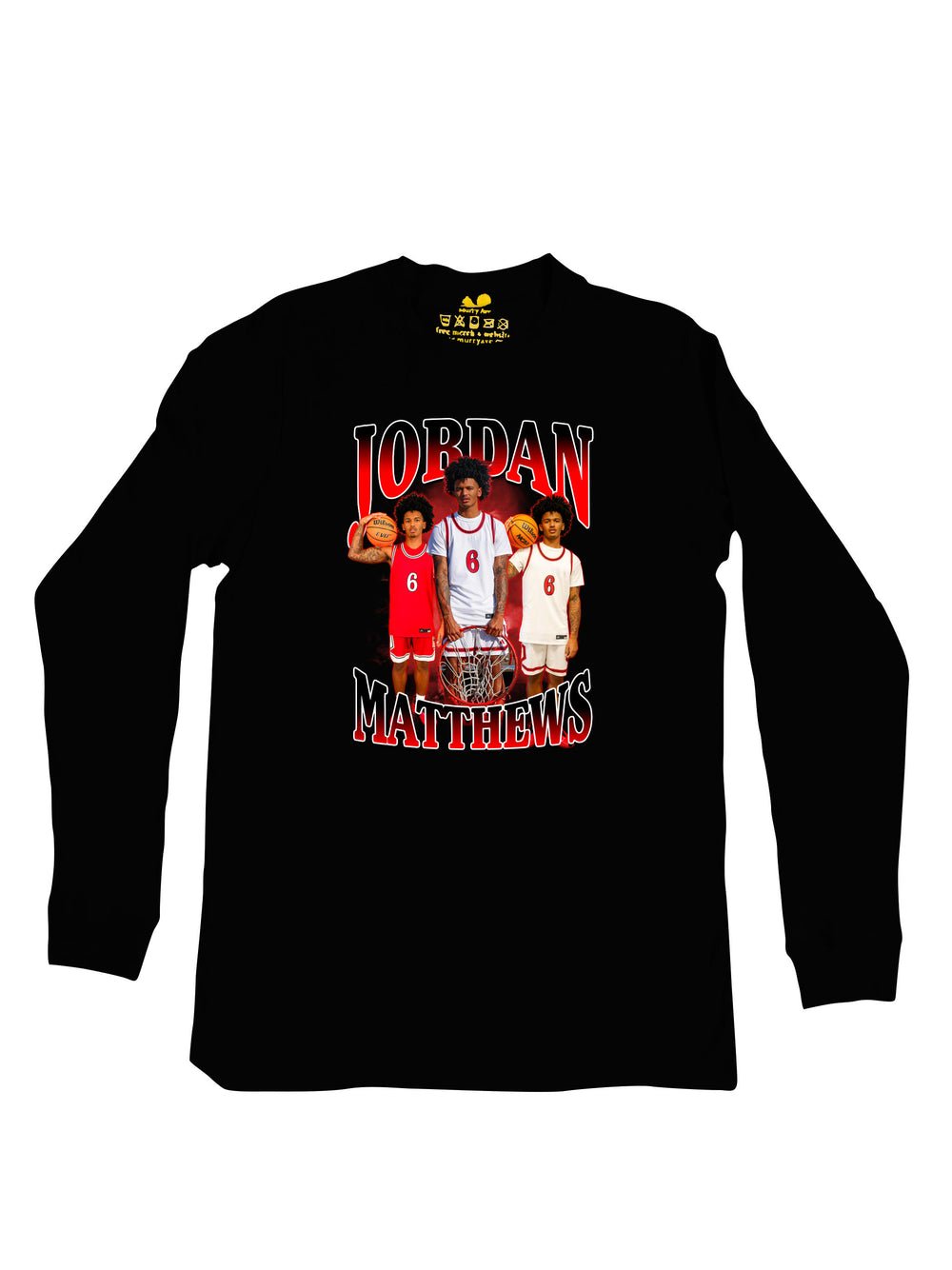 Jordan Matthews Collage Long Sleeve