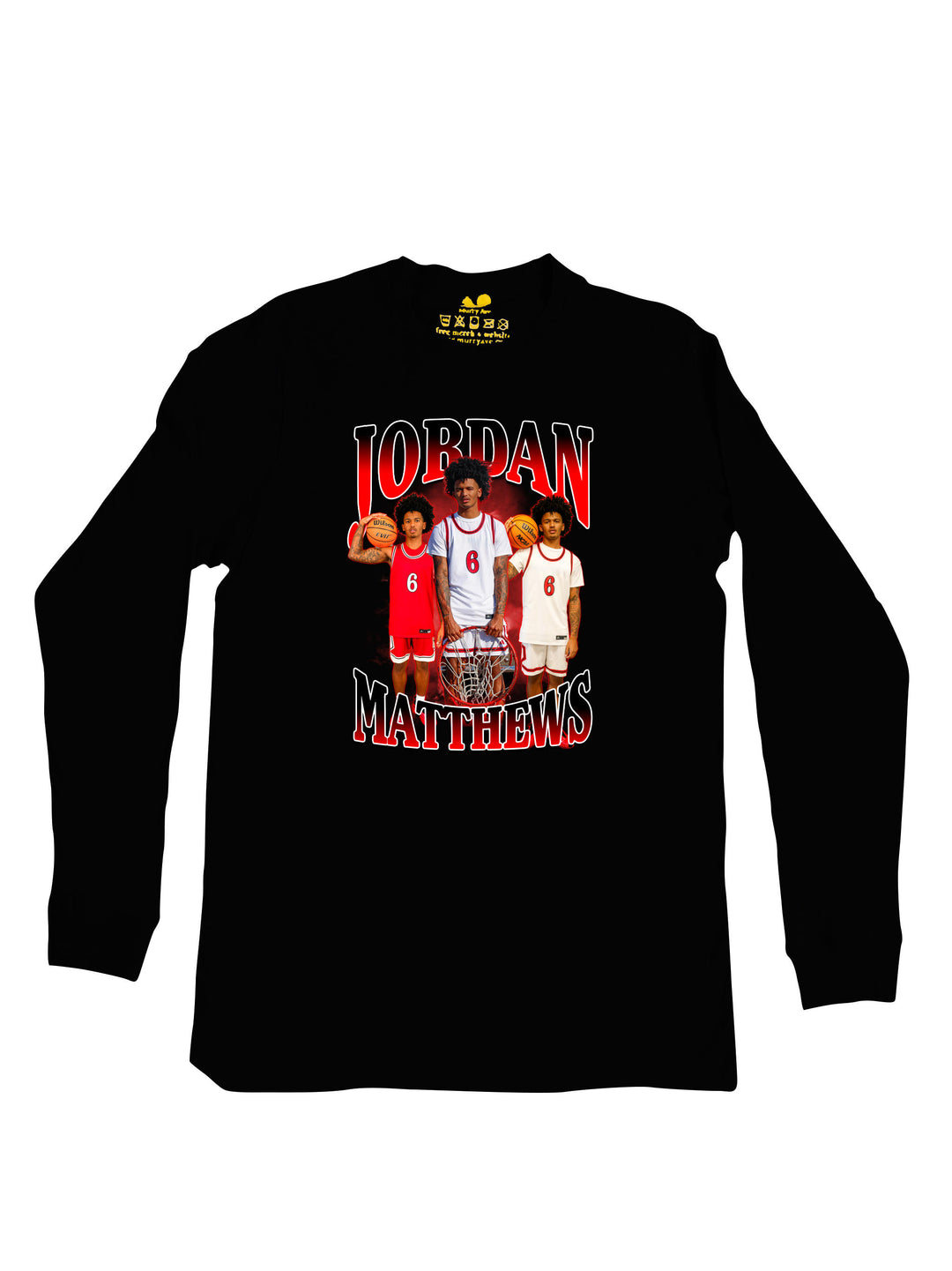 Jordan Matthews Collage Long Sleeve