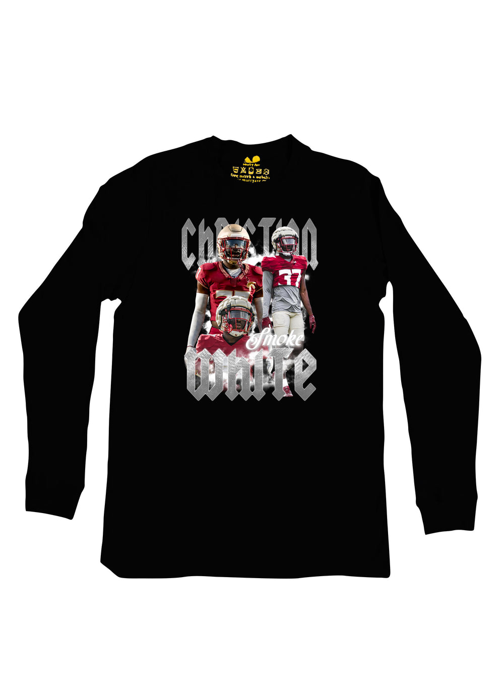 Christian White Collage  Long Sleeve