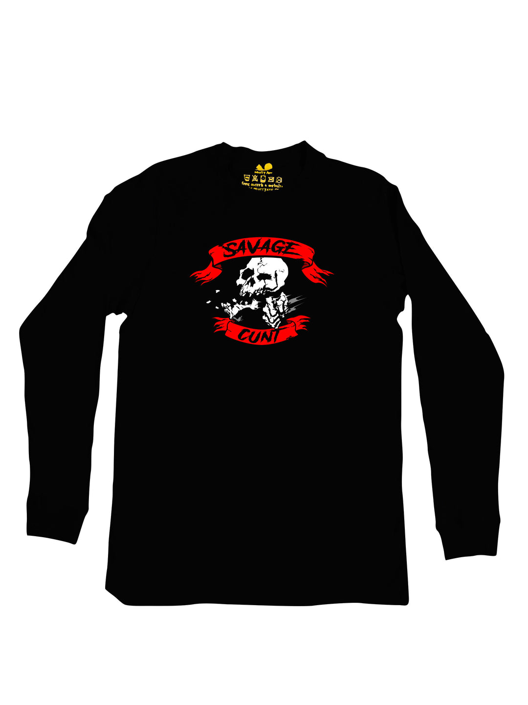 Savage Cunt x Savage White Long Sleeve