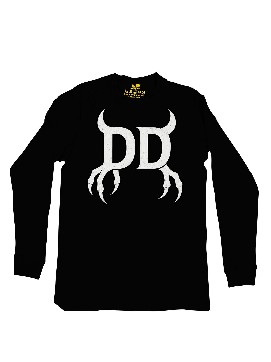 Dead Eyed Demon Initials Long Sleeve