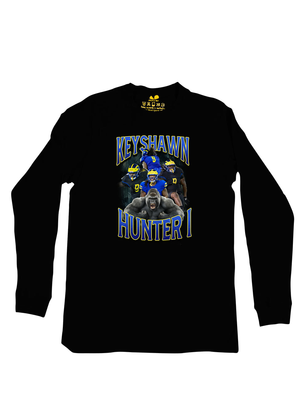 Keyshawn Hunter Collage Long Sleeve