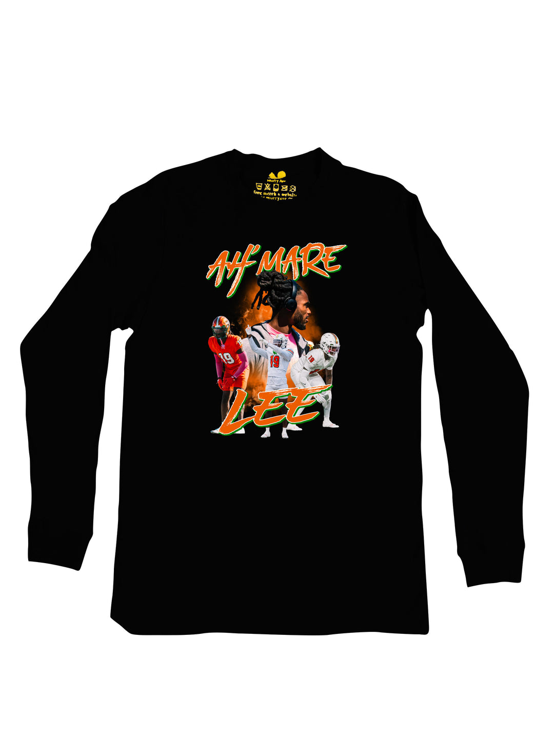 Ahmare Lee Collage Long Sleeve