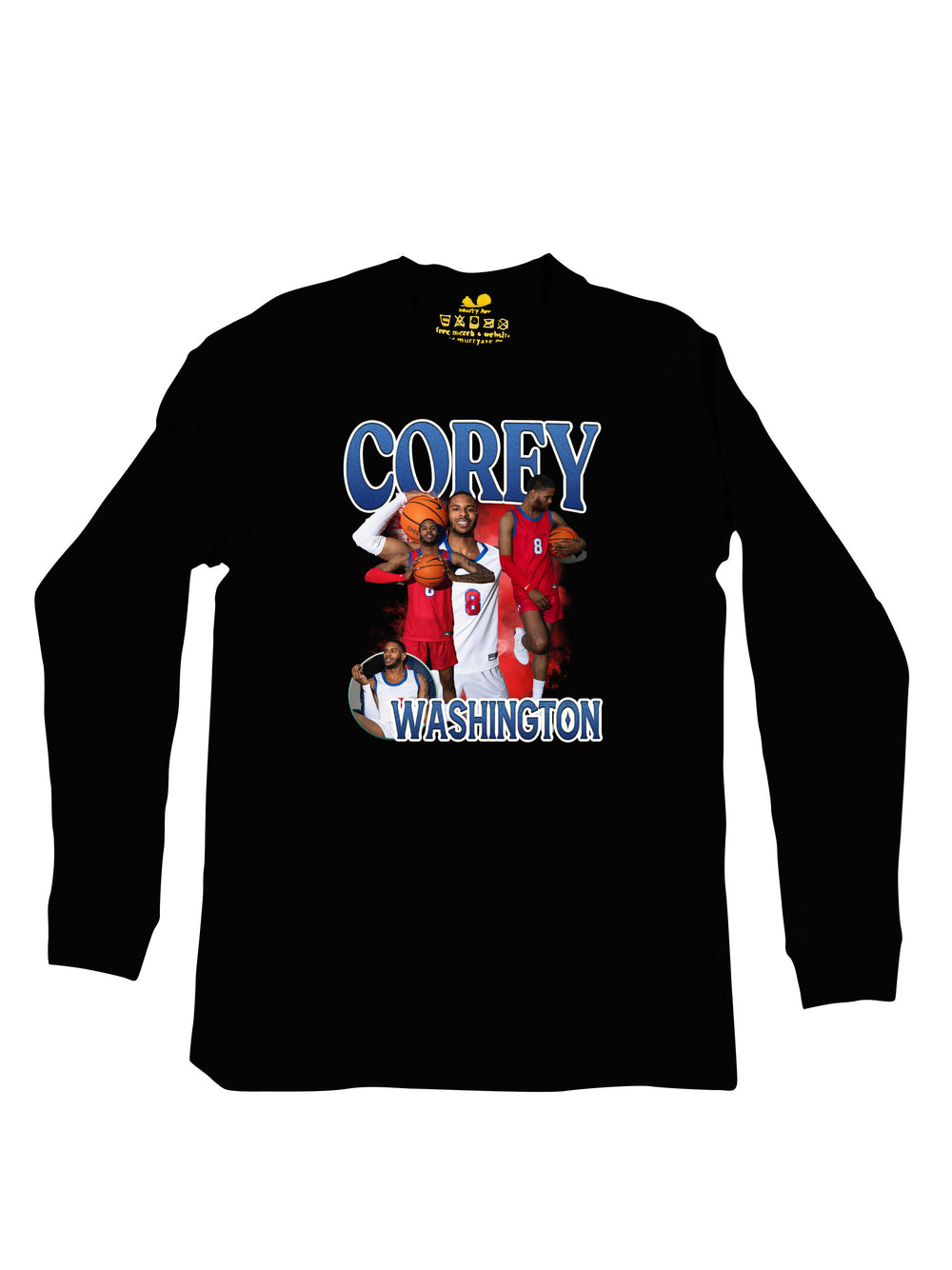 Corey Washington Collage Long Sleeve