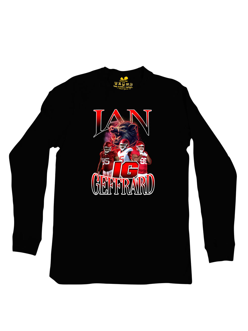 Ian Geffrard Collage Long Sleeve