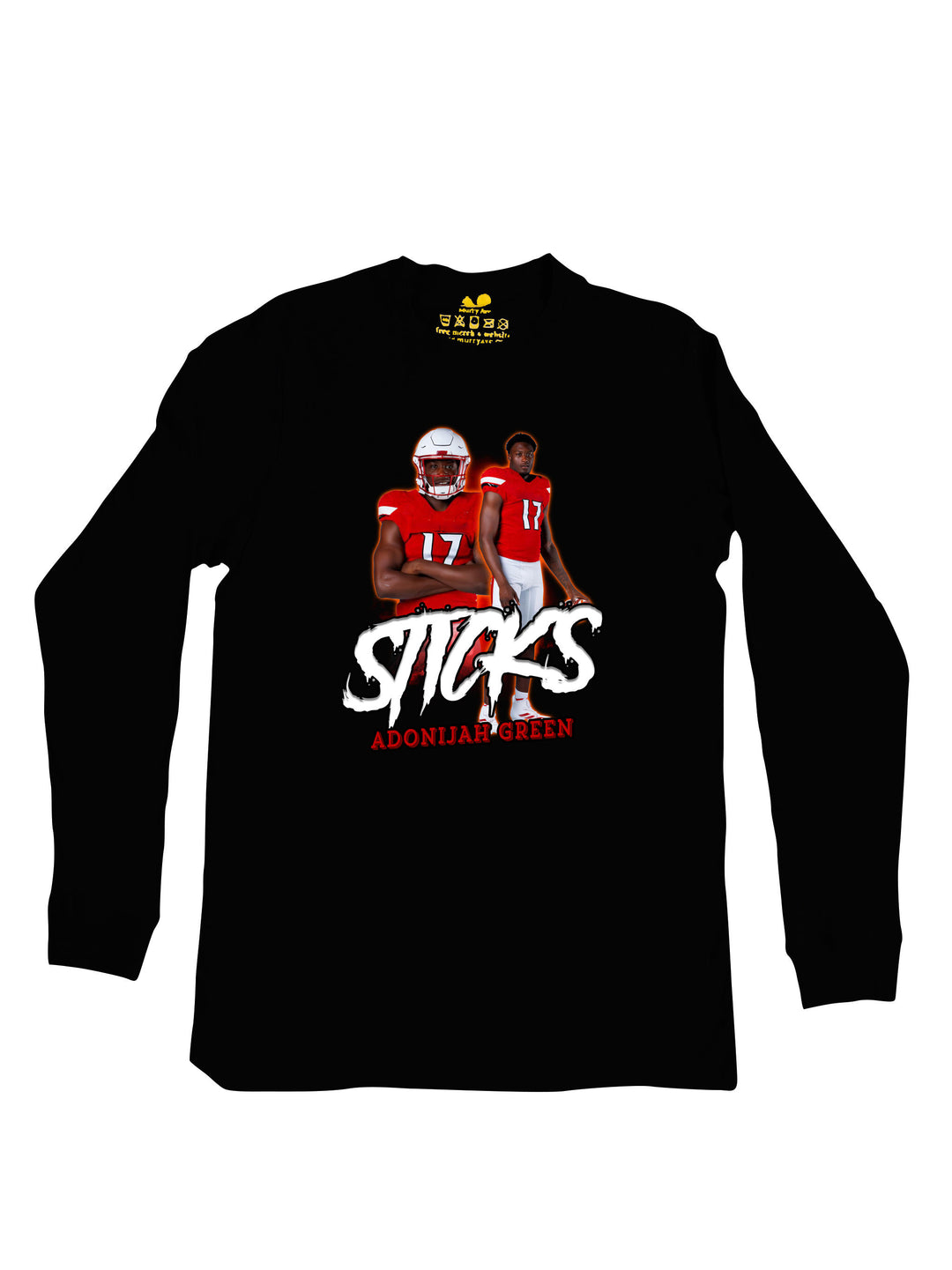 Adonijah Green Collage Long Sleeve