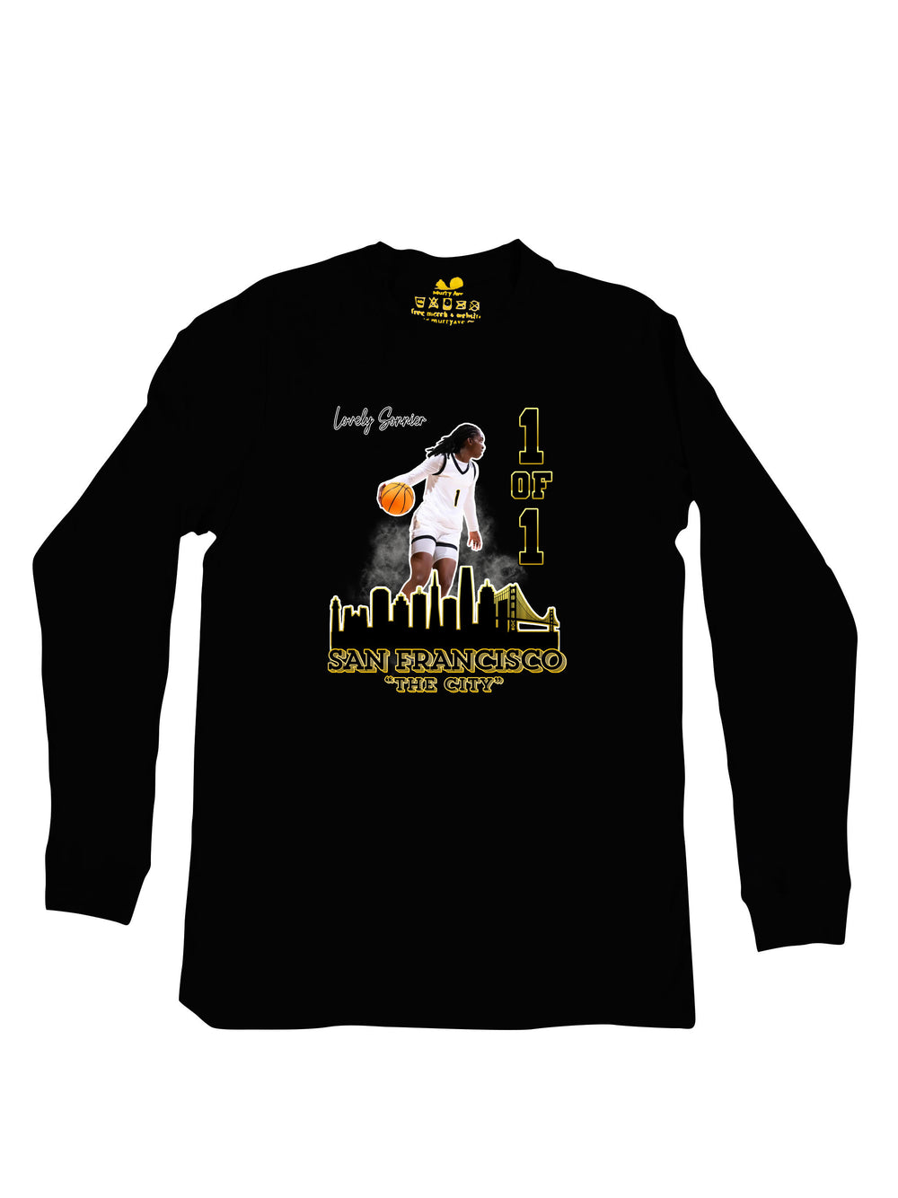 Lovely  Sonnier Collage Long Sleeve