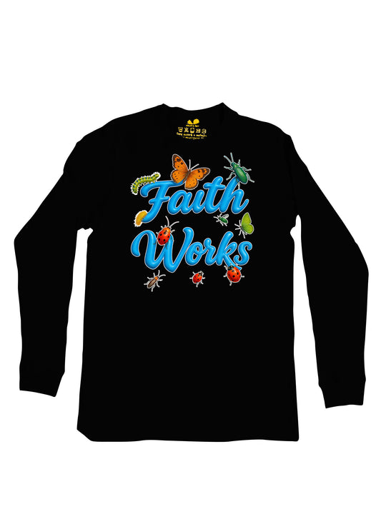 Faith Works Blue Long Sleeve