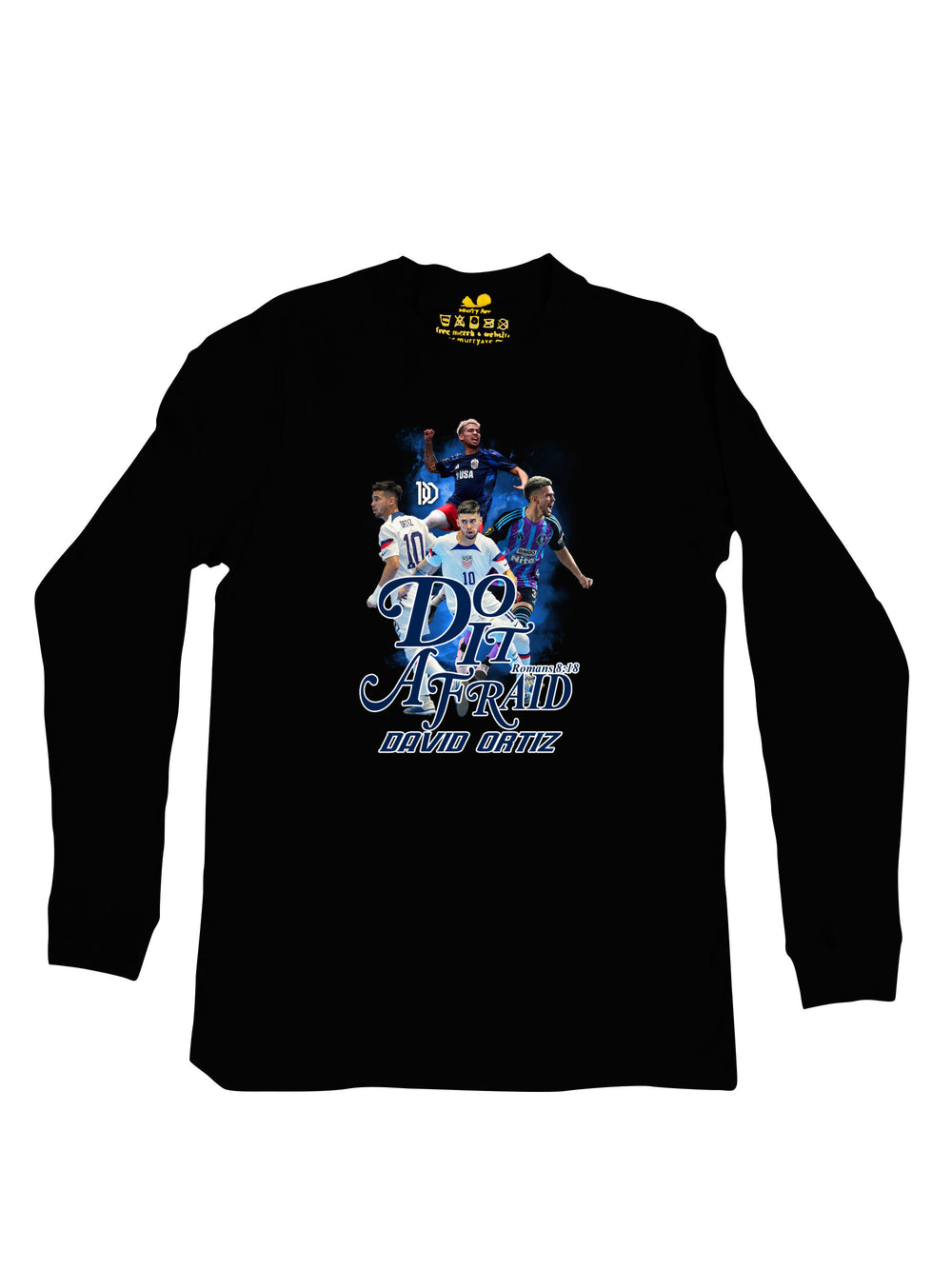 David Ortiz Collage Long Sleeve