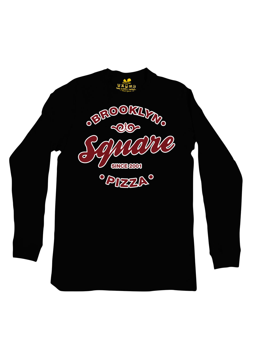 Brooklyn Square Pizza Logo Long Sleeve