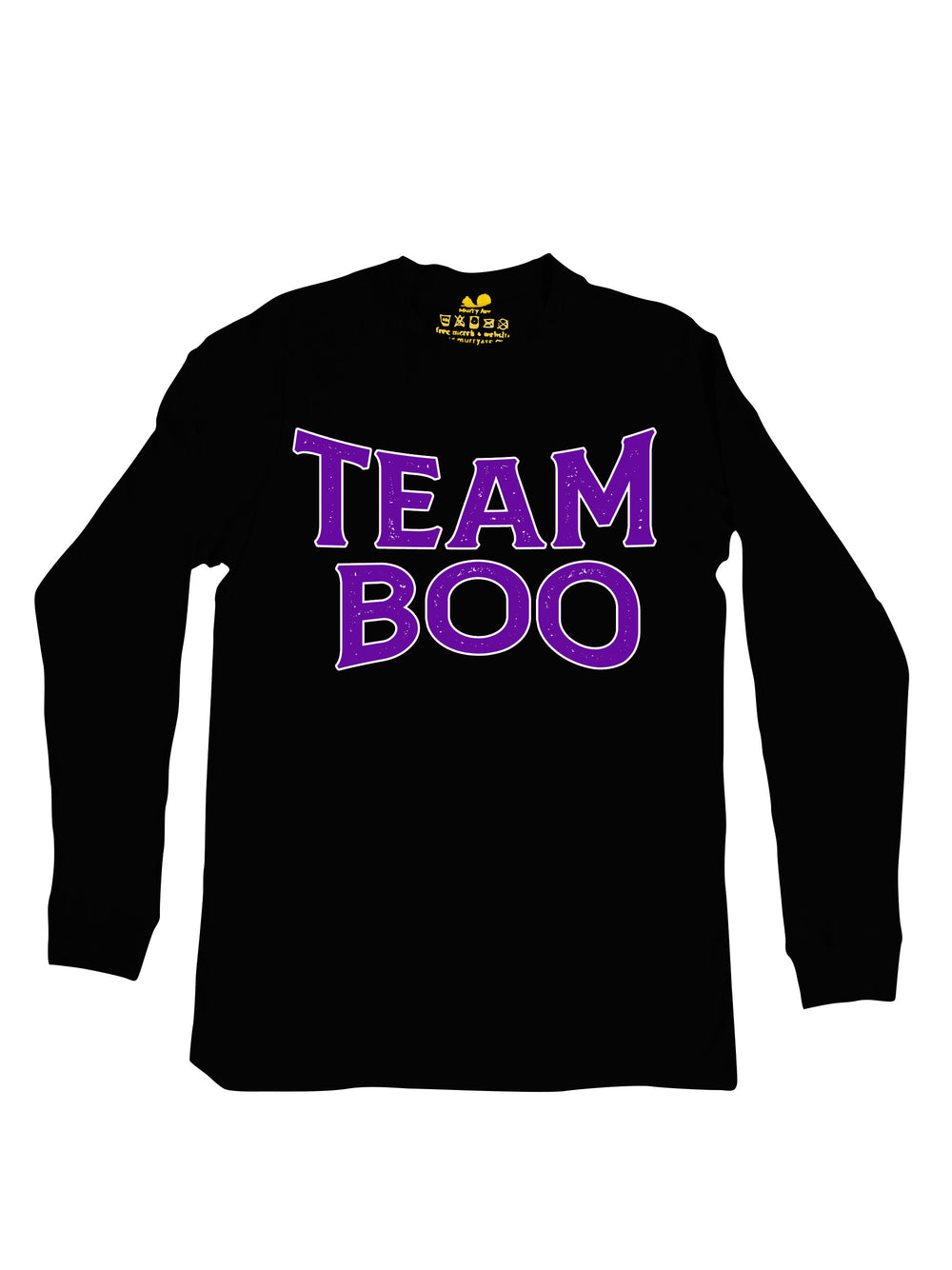 Team Boo Text Logo Long Sleeve