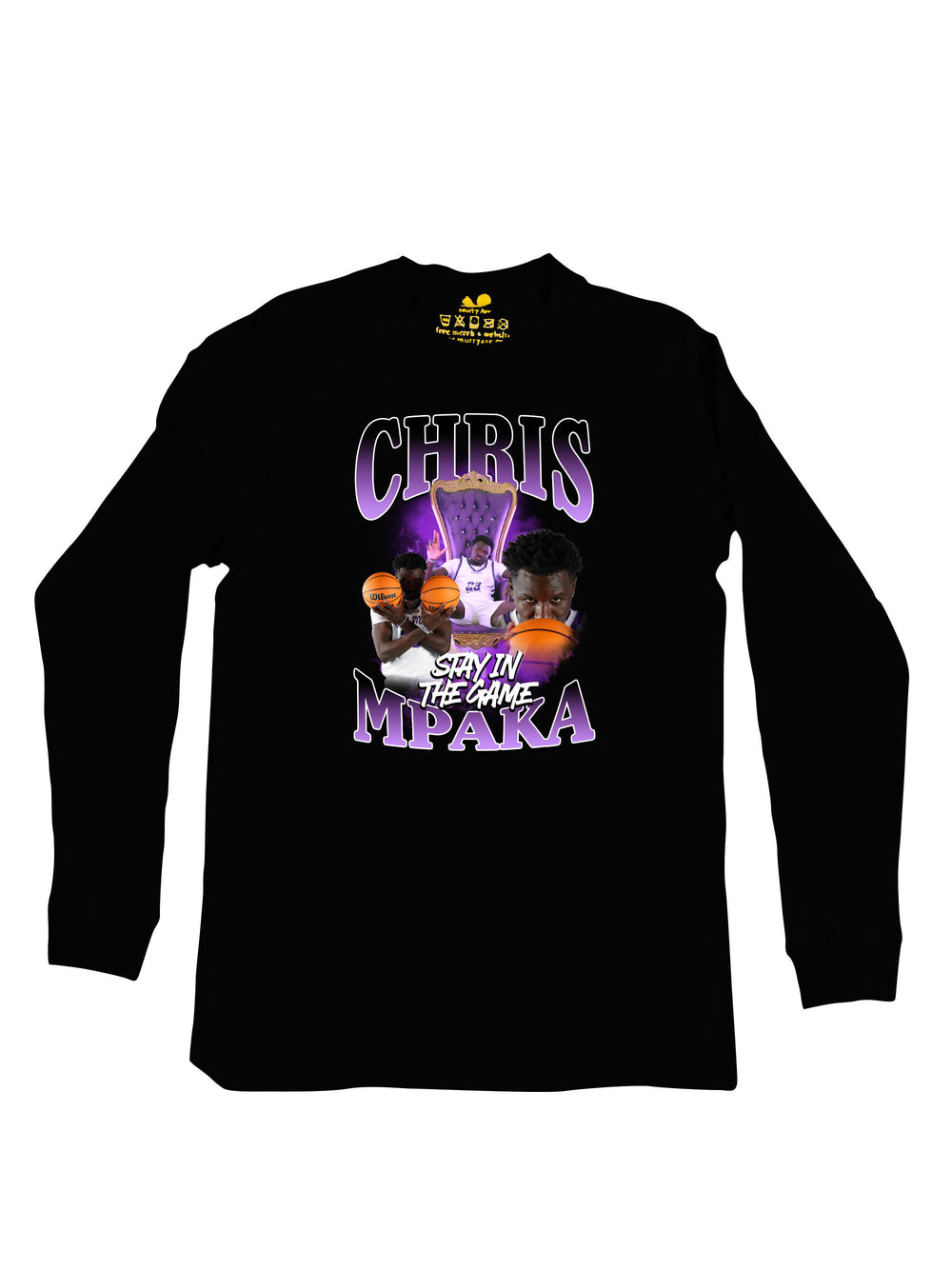 Chris Mpaka Collage Long Sleeve