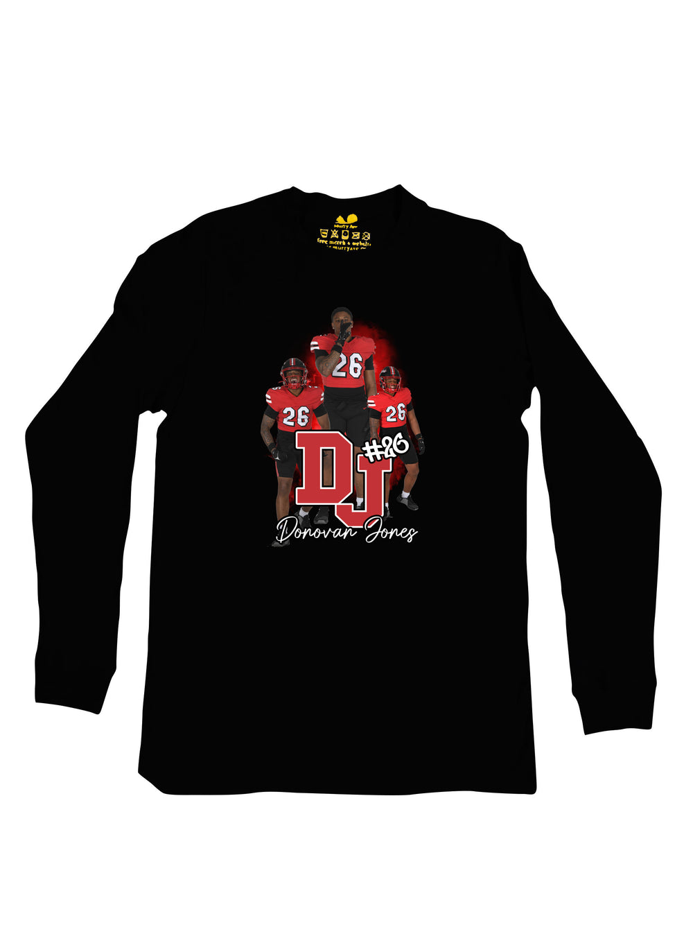 Donovan Jones Initials Long Sleeve