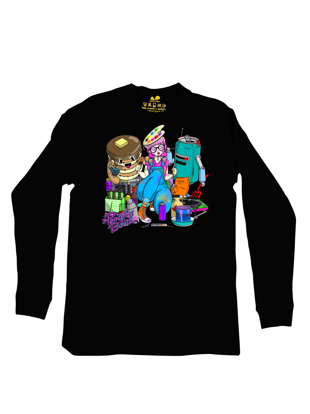 Pancakes and Booze  Long Sleeve