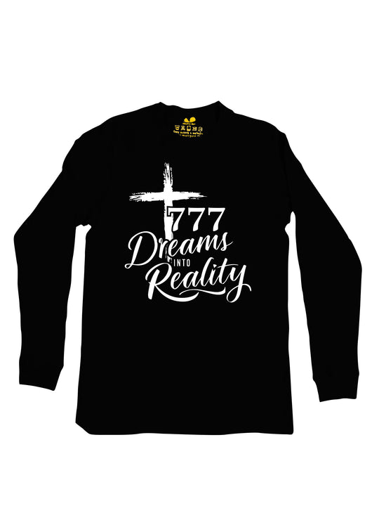 777 Dreams into Reality White Long Sleeve