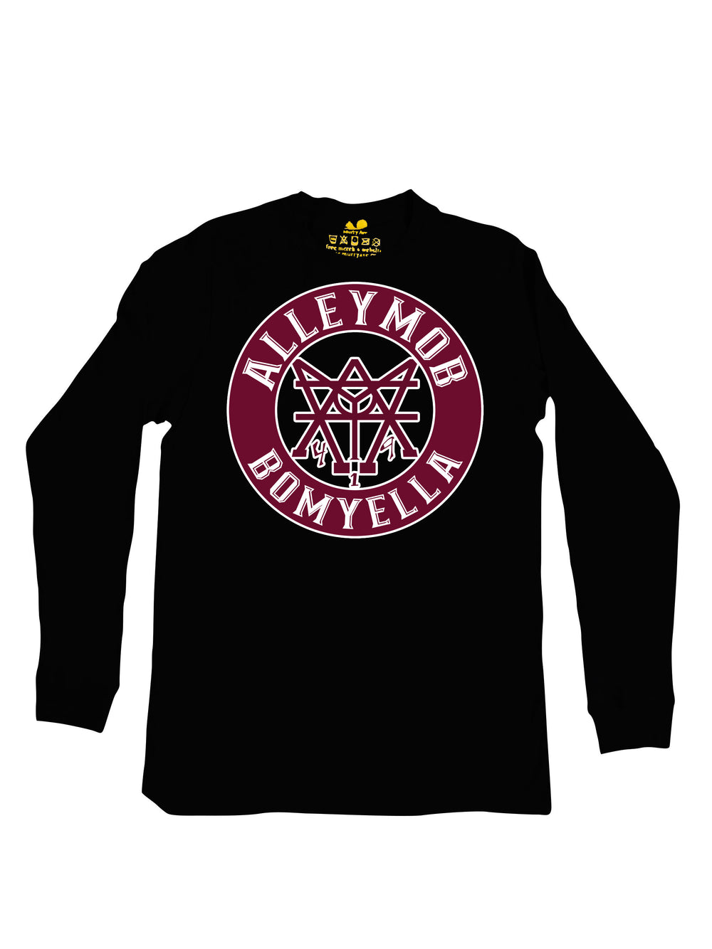 Alleymob Maroon Long Sleeve