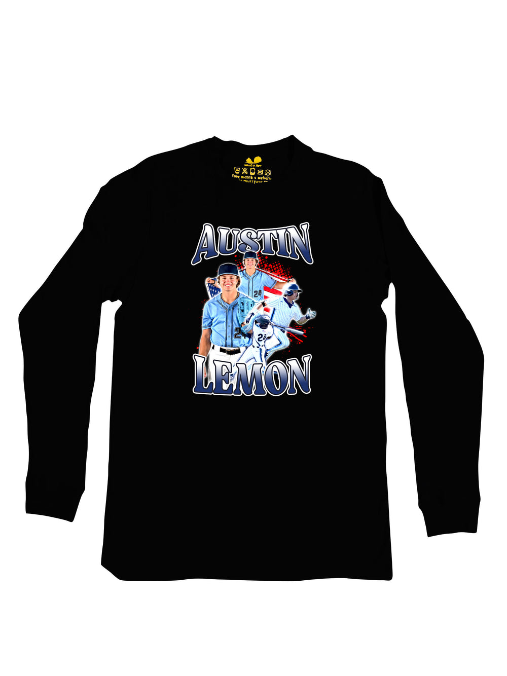 Austin Lemon Collage Long Sleeve