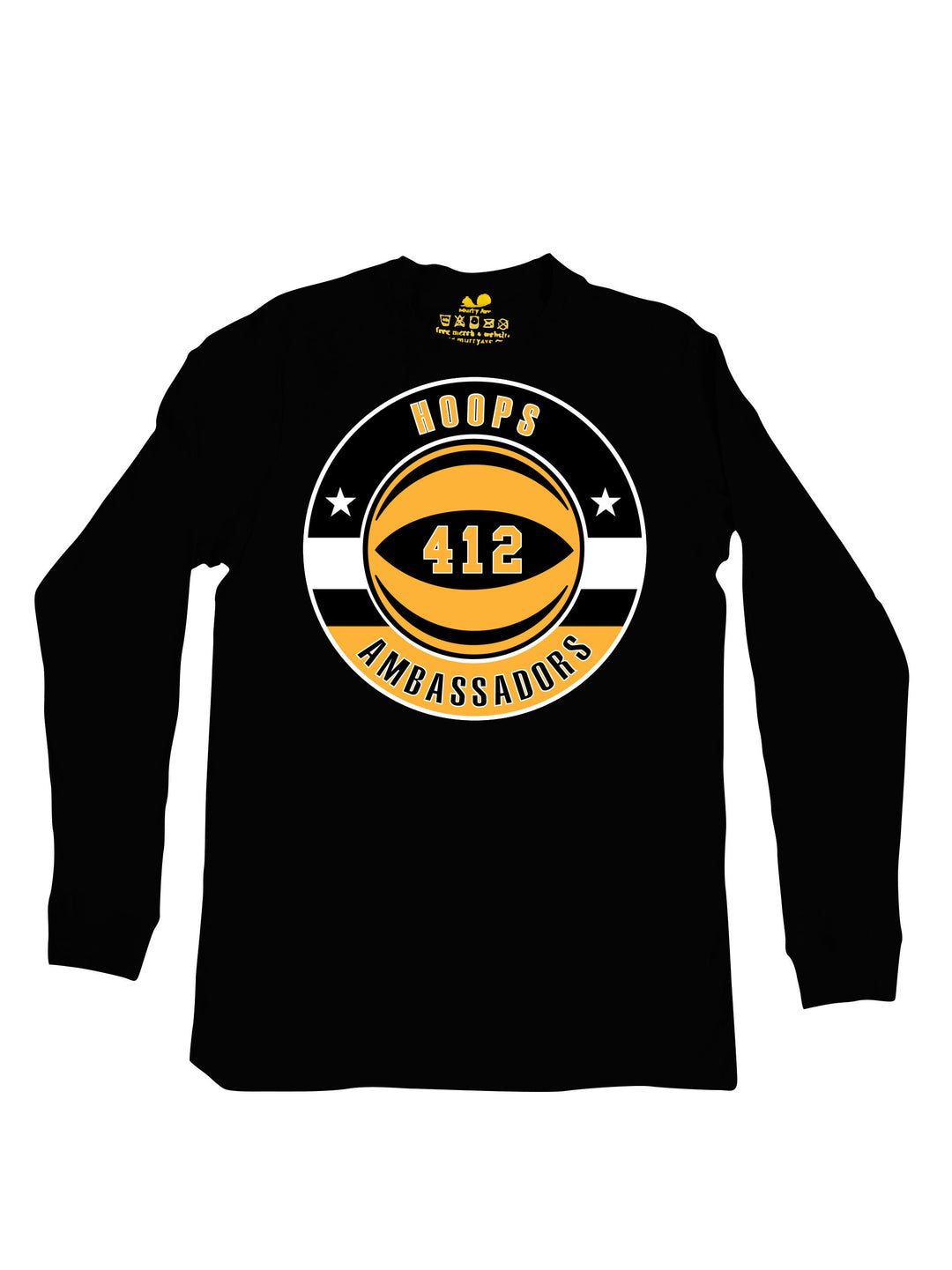 Hoops Circle Logo Vector Long Sleeve