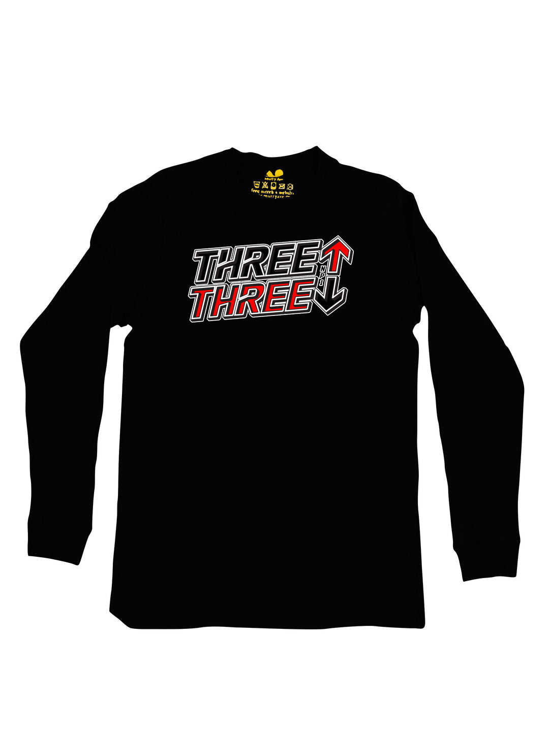 Three Three Logo Long Sleeve