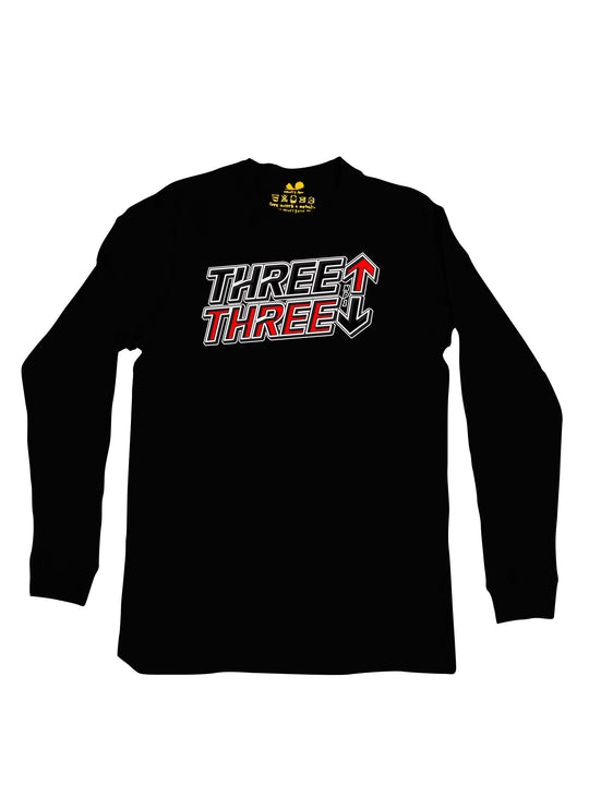 Three Three Logo Long Sleeve