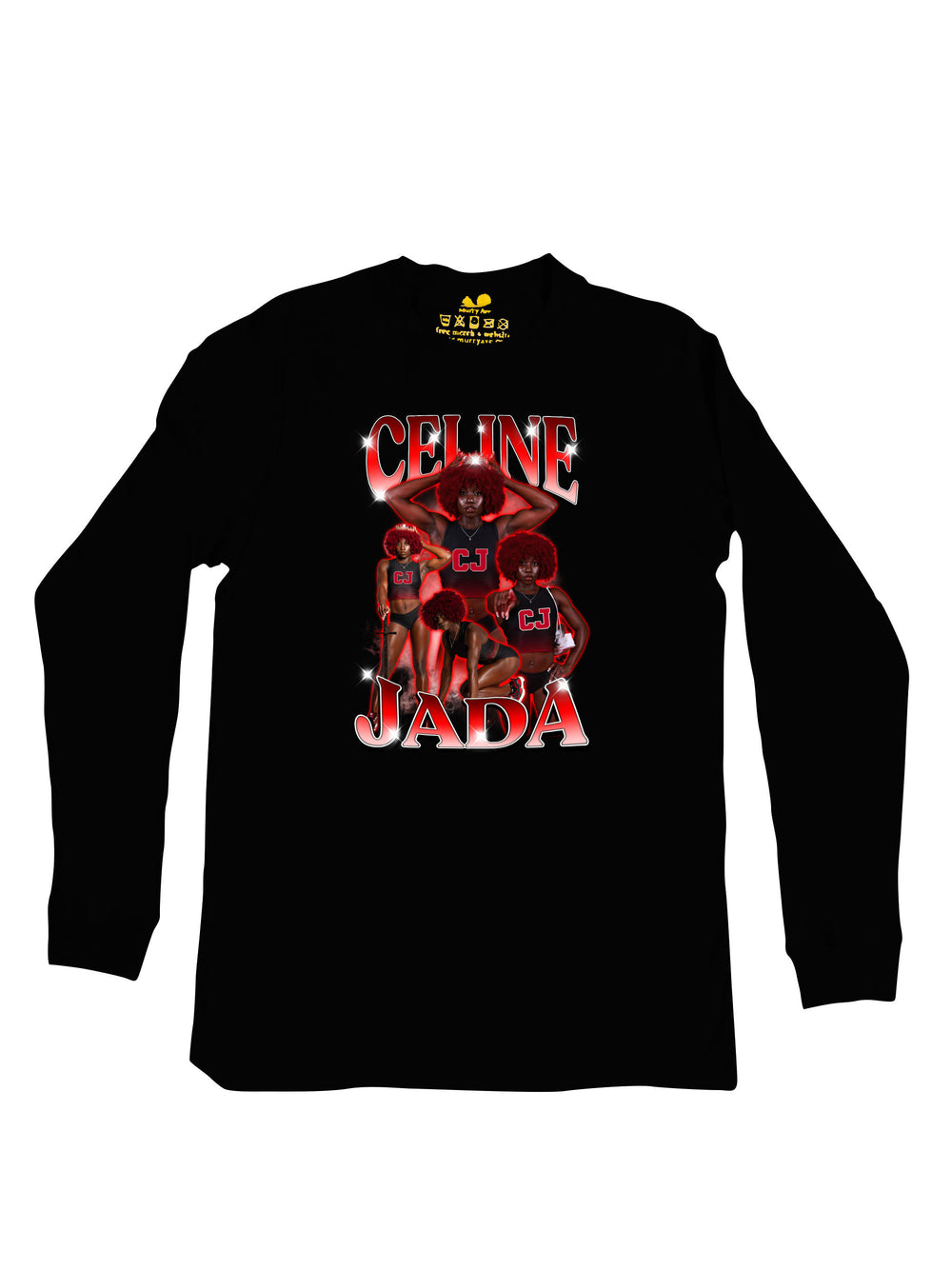 Celine Brown Collage Long Sleeve