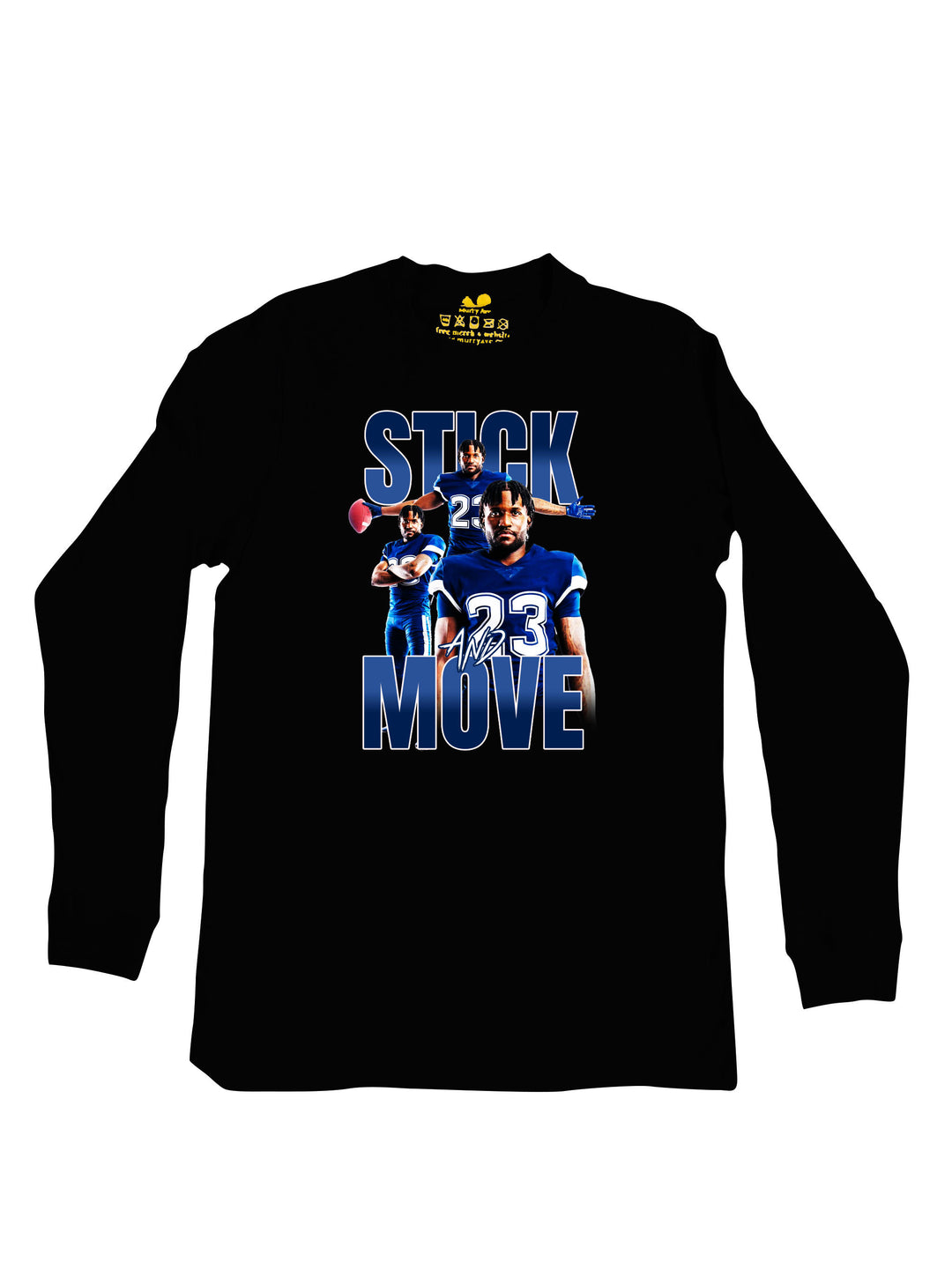 Malik Thomas Jr Collage Long Sleeve