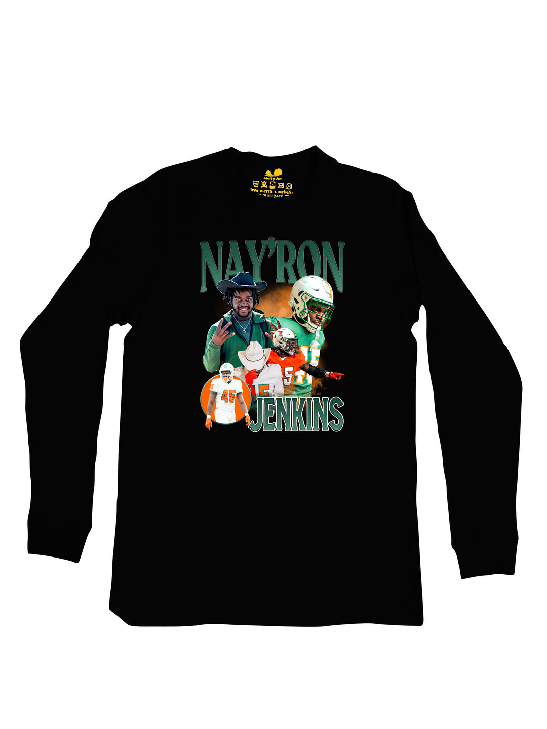 Nayron Jenkins Collage Long Sleeve