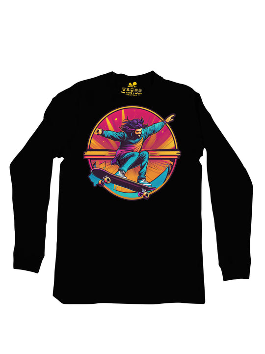 Jesus Skates Long Sleeve