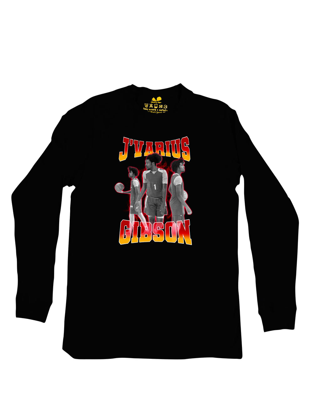 J'Varius Gibson Collage Long Sleeve