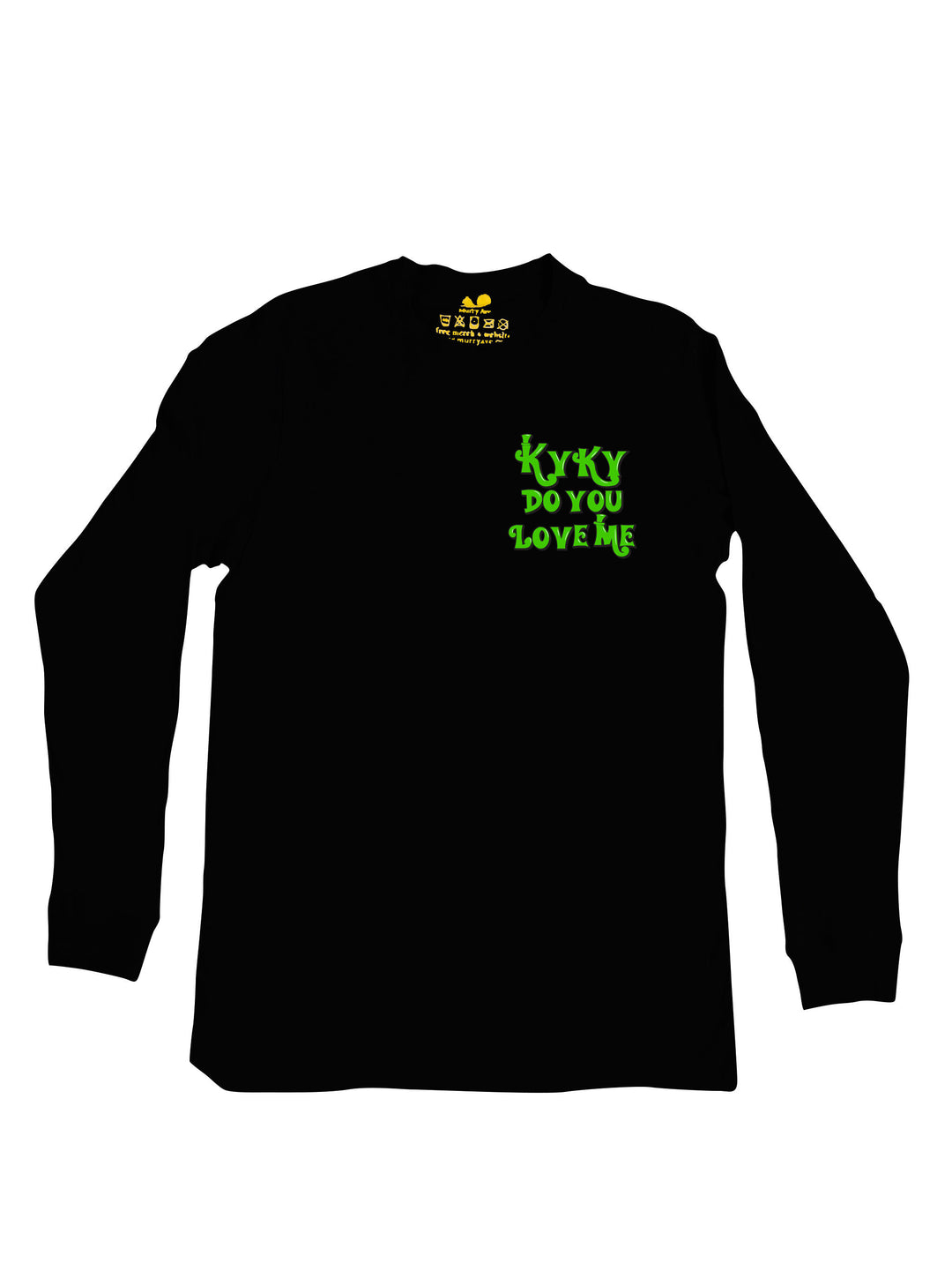 Kyky Do You Love Me Green Pocket Long Sleeve