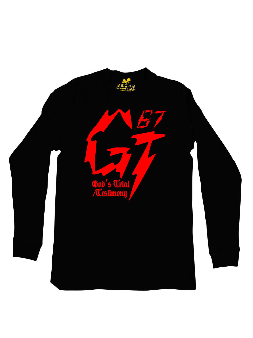 James Glover Tyson Logo Red Long Sleeve