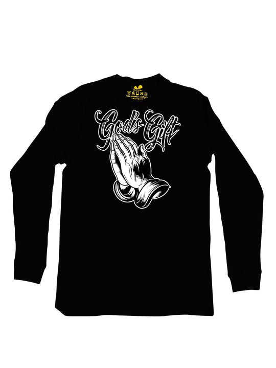 Gods Gift Praying Hand Long Sleeve