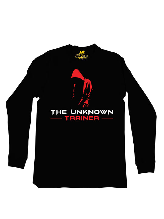 The Unknown Trainer Logo White Long Sleeve