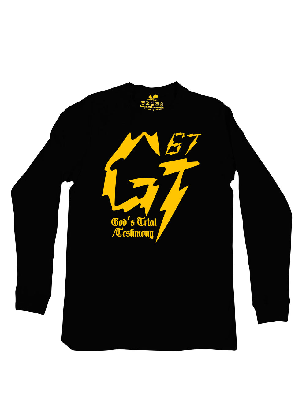 James Glover Tyson Logo Yellow Long Sleeve