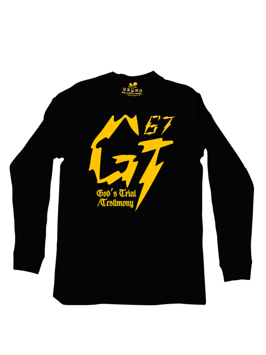 James Glover Tyson Logo Yellow Long Sleeve